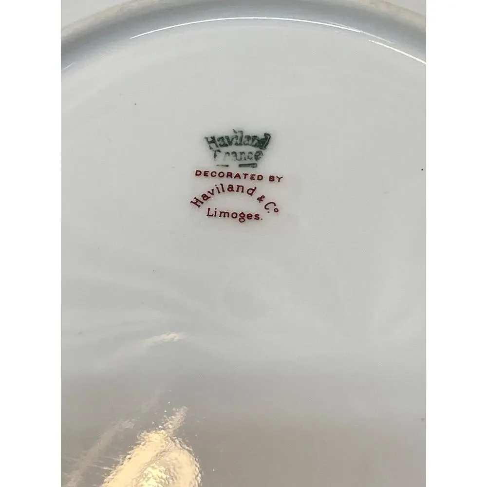 Haviland Schleiger 78D? Limoges France Set of 3 Salad Plates 7.5